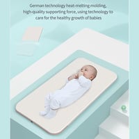 سرير أطفال متنقل قابل للطي مع ناموسية وعجلات قابلة...