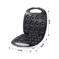 ماكينة صنع الدونات الكهربائية 12 فتحة