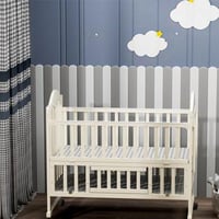 سرير خشبي للأطفال متعدد الوظائف مع إمكانية الدمج م...