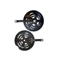 طقم كرنك دراجة هوائية فولاذي متوافق مع موديل SC104...