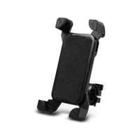 حامل جوال عالمي للدراجة قابل للدوران ٣٦٠ درجة أسود...