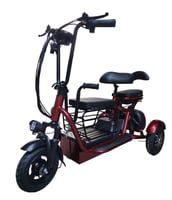 سكوتر كهربائية ثلاثية العجلات لكبار السن، 3 مقاعد...