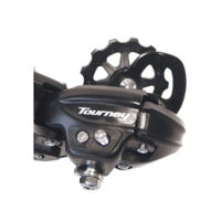 مبدل سرعات خلفي تورني للدراجات الهوائية، أسود، 6/7...