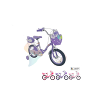 دراجة بنات للأطفال مقاسات 12/14/16 بوصة، تصميم عصر...
