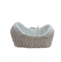 سرير مهد سلة موسى مع مفرش