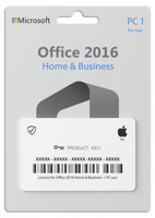 أوفيس المنزل والأعمال 2016 للماك