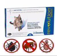 ريفلوشين للقضاء على البراغيث والديدان وعث الاذن لل...