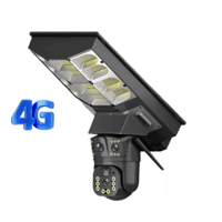 كاميرا مراقبة خارجية 4G بالطاقة الشمسية عدسة مزدوج...