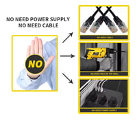 يو بوكس كاميرا مراقبة بالطاقة الشمسية 4G تعمل بشري...