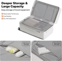 حقيبة سفر فاخرة Mixi Trunk متوسطة الحجم بهيكل صلب...