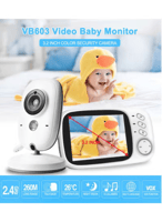 كاميرا مراقبة الطفل اللاسلكية بحجم 3.2 بوصة بشاشة...