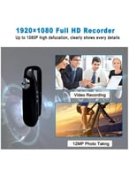 كاميرا رياضية صغيرة عالي الدقة بالكامل مع مسجل صوت...