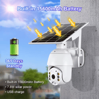 يو بوكس كاميرا مراقبة بالطاقة الشمسية 4G تعمل بشري...