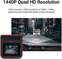 70 ام ايه اي كاميرا داش ايه 400 بدقة 1440 بكسل 2 ك...