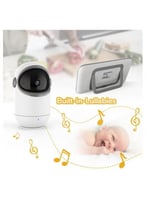 جهاز مراقبة الطفل بالفيديو بشاشة كبيرة مقاس 4.3 ان...