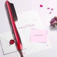 مكواة فرد الشعر بتقنية PTC للحصول على نتائج سريعة...