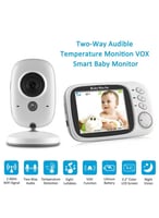 كاميرا مراقبة الطفل اللاسلكية بحجم 3.2 بوصة بشاشة...