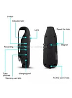 كاميرا رياضية صغيرة عالي الدقة بالكامل مع مسجل صوت...