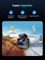 دي دي بي ايه اي كاميرا داش كام امامية خلفية 4K للس...