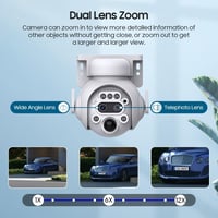 كاميرا مراقبة بالطاقة الشمسية 4G 4K زوم بصري 12X خ...