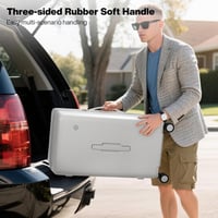 حقيبة سفر فاخرة Mixi Trunk متوسطة الحجم بهيكل صلب...