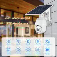 يو بوكس كاميرا مراقبة بالطاقة الشمسية 4G تعمل بشري...