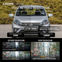 تخفيضات الدفع الفوري كاميرا داش كام ازدوم امامية و...