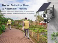 كاميرا مراقبة 4G بشريحة جوال واي فاي تكبير بصري 20...