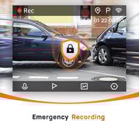 داش كام 70mai A500S Pro Plus أمامي خلفي دقة عالية...