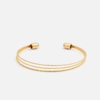 اسوارة نسائية بتصميم متفرد بلون ذهبي