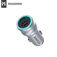 شاحن سيارة 65 واط مزود بـ 3 منافذ منفذين بي دي ومن...