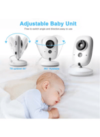 كاميرا مراقبة الطفل اللاسلكية بحجم 3.2 بوصة بشاشة...