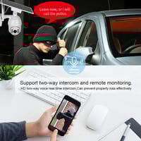 كاميرا مراقبة بالطاقة الشمسية خارجية بشريحة اتصال...