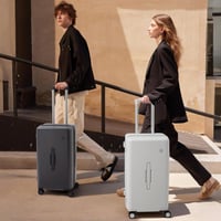 حقيبة سفر فاخرة Mixi Trunk متوسطة الحجم بهيكل صلب...