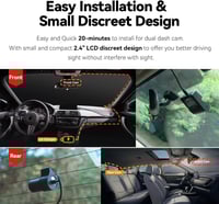 داش كام DDPAI Z50 دي دي باي كاميرا امامية وخلفية 4...