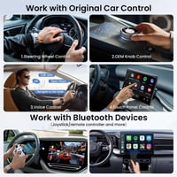 محول كارلينكيت اندرويد 13 بوكس S2 LED اندرويد 13 8...