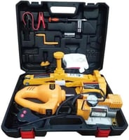 مجموعة رافعة سيارة كهربائية جاك 3 طن 3 في 1 مع مفت...