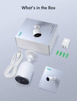 كاميرا مراقبة في الهواء الطلق، كاميرا 1080P واي فا...