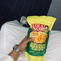 لولا نور رقائق الموز الذهبية المقررمششه 350جرام