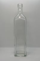 كرتون قوارير شفاف خاص زيت الزيتون مربع حجم 1000 مل...