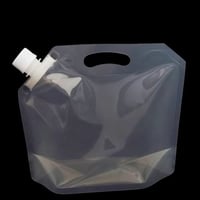 كيس بلاستيك شفاف بحامل للسوائل - 1.5 لتر