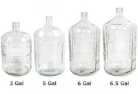 قارورة زجاج 5 جالون