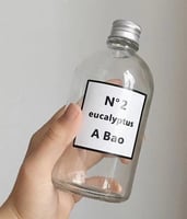 قارورة زجاج شفاف 350 مل