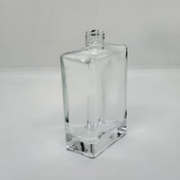 قارورة زجاج سيرم مربع شفاف سعة 100 مل مع قطارة على...