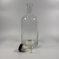 كرتون قوارير زجاج شفاف عالي الجودة و قاعدة سميكة 7...