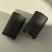 بلاستيك حراري (PVC) أسود لقفل علب الزجاج " شرنك" (...