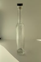 قارورة شفاف عالي الجودة و قاعدة سميكة حجم 375 مل (...