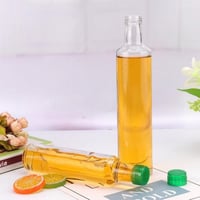 كرتون قوارير زجاجية خاص زيت الزيتون دائري شفاف حجم...