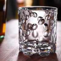 كوب زجاجي دوار قطرات المطر سعة 285 مل