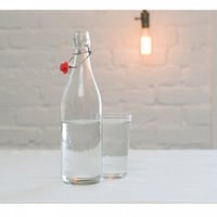 قارورة زجاج شفاف 500 مل